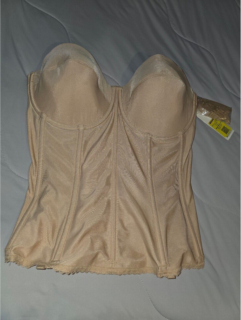 Dominique Colette Corset Longline Bra Straps  34 F.   New w Tags  Wedding Bride